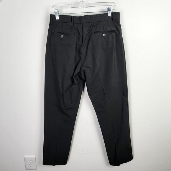 BCBGMaxAzria Dark Gray Pleated Business Slacks Size 30 - Picture 9 of 13